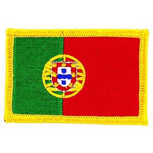 Akachafactory Patch écusson brodé Drapeau Portugal Portugais thermocollant Blason (Akachafactory, neuf)
