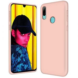 Verco Coque pour Huawei P Smart 2019, Silicone Liquide Souple TPU [Air Cushion] Housse Compatible avec Huawei P Smart 2019 Case, Rose (ATS-Discounter, neuf)