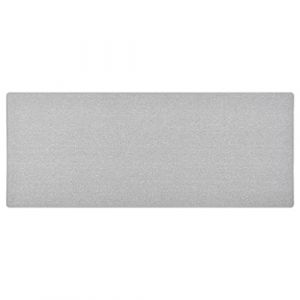 vidaXL Tapis de Couloir Moquette d'Entrée Tapis de Sol Paillasson de Sol Tapis de Porte d'Entrée Moquette de Couloir Gris Clair 80x200 cm (vidaXL FR, neuf)