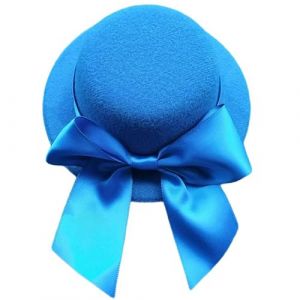 Bowknot Decals Bibi en forme de chapeau épingles à cheveux de mariée Bibi Pince à cheveux Mariage Pince à cheveux pour femme Queue de cheval (HongyiFushi, neuf)