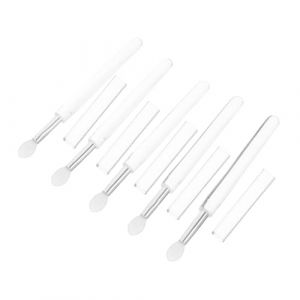 HAPINARY Ensemble De 5 Pinceaux &Agrave; L&egrave;vres En Silicone Pinceaux Pour Fard &Agrave; Paupi&egrave;res Application Facile Et Confortable (Gan Gardner, neuf)