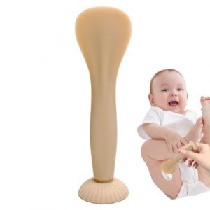 Spatule à crème pour couches, spatule à crème pour fesses de bébé - Applicateur de pâte à fesses en silicone souple, brosse à crème pour couches - Spatule pour fesses de bébé, brosse à fesses pour béb (jahua, neuf)