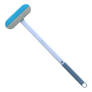 &Eacute;pilateur pour animaux - Brosse &agrave; coussin pour l'&eacute;pilation des canap&eacute;s - Manche long extensible - Nettoyeur de peluches pour meubles, coussins, v&ecirc;tements, tapis, literie (xiecar, neuf)