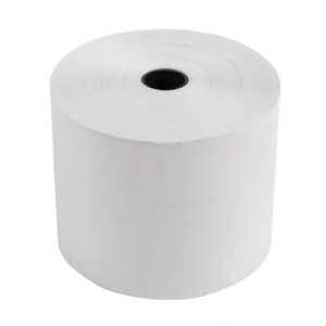 Exacompta - Réf. 40970E - Carton de 30 bobines pour tickets de caisse - largeur 60 mm x diamètre 80 mm - mandrin 12 mm - 1 pli thermique 55g/m² - Métrage (+ ou - 2m) : 76 m - Blanc (OFFICE24_7 F, neuf)