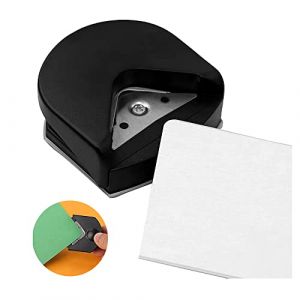 laeeyin Mini Perforatrice d'Angle Portable - Pour Travaux Manuels en Papier, Coupe-Coins, Découpeuse de Rayon - Perforatrice de Papier - Outil de Scrapbooking pour Cartes Photo (Laeeyin-EU, neuf)