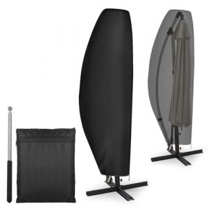 VORHOT Housse Parasol D&eacute;port&eacute; pour Parasol &Oslash; 2-4m, 420D Oxford-Tissu Bache de Protection Exterieur avec Tige, Imperm&eacute;able Anti-UV Housses pour Parasols de Jardin Plage Balcon, 280 * 30/81/45CM (CATERINA MEGA SHOP S.R.L., neuf)