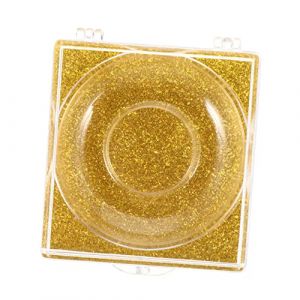 CALLARON Lot de 6 Bo&icirc;tes Transparentes pour Faux Cils, &Eacute;tui en Plastique Compact Support, Rangement Pratique pour Maquillage, Usage Professionnel et Personnel (Raindrops On Roof, neuf)