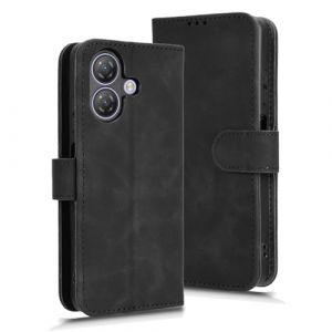 GOGME Coque pour Ulefone Note 21 Etui, Protection Housse Premium PU/TPU Cuir Flip Portefeuille ave [Magn&eacute;tique] [Carte Fentes] [Stand Fonction], Noir (KERUN EU, neuf)