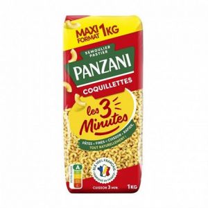 PANZANI | Panzani Coquillettes Cuisson Rapide 1Kg | Lot De (3) | livraison offerte (A TA PORTE, neuf)