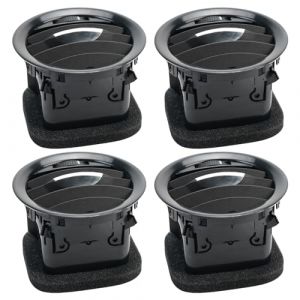 4 pièces grille de buse de ventilation de climatisation pour Opel Vauxhall ADAM Corsa D couvercle de ventilation de climatisation 13417363 (noir brillant)… (MangWany, neuf)
