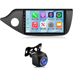 NHOPEEW 2+32G Autoradio pour KIA CEED 2012-2018 avec Carpaly sans Fil & Android Auto - Autoradio Android 13 avec WiFi GPS Contrôle du Volant EQ écran partagé + Caméra de recul&Mic (Tianju-EU, neuf)