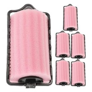 jojofuny Lot de 6 Bigoudis en &Eacute;ponge Grand Format 4 Cm Diam&egrave;tre, Bigoudis de Nuit sans Chaleur pour Coiffure Femme, Adapt&eacute;s Cheveux Longs et Fins, Protection Cheveux, Usage Nuit (Merlun, neuf)