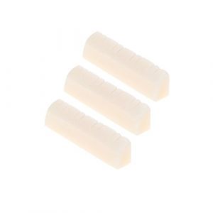 3Pcs Écrou d'os de mandoline, sillet de mandoline Accessoire de réparation de rechange pour 8 cordes mandoline (Yisteel-EU, neuf)