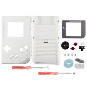 OSTENT Remplacement de la Coque de bo&icirc;tier de logement Complet pour Nintendo GB Game Boy Console Couleur Blanc (OSTENT, neuf)