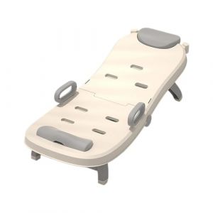 Chaise de shampooing pour enfants, chaise de shampooing pliable pour b&eacute;b&eacute;, si&egrave;ge inclinable r&eacute;glable pour laver les cheveux pour enfants, rin&ccedil;age pliable pour la t&ecirc;te de petit enfant, fauteuil (Sunnyushine, neuf)