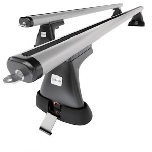 Mossa Barres de Toit en Aluminium adapt&eacute; pour Citroen Berlingo MK I Van (2003-2010) - Porte-Bagages de Voiture Argent - Points de Montage 1 (eMOSSA, neuf)