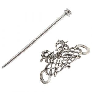 NUOBESTY &Eacute;pingle &agrave; Cheveux R&eacute;tro Ethnique pour Femme Baguette &agrave; Cheveux D&eacute;corative L&eacute;g&egrave;re Finition Lisse Accessoire Coiffure Polyvalent pour Mariage F&ecirc;te et Usage Quotidien (Camplos, neuf)