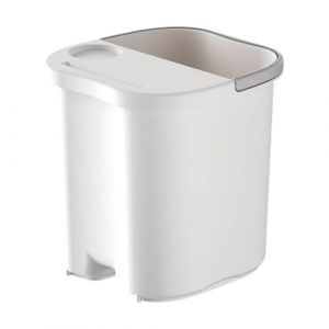 MagiDeal Baignoire de bain baignoire bas trempage baignoire robuste commode commode spa spa trempé de baignoire seau de bain à pied pour pieds relaxation, Grand avec Couvercle (Grand Plaisir 360, neuf)