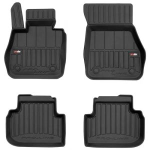 MOTOS Tapis de sol caoutchouc pour BMW Serie 1 F70 depuis 2024 Améliorez Votre Confort de Voyage avec Le tapis noir antidérapant Auto 3D- tapis voiture Tous Temps pour Voiture, Protection Contre les s (MOTOS EU, neuf)
