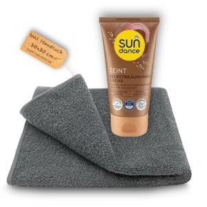 SUNDANCE Crème autobronzante pour le visage et le corps - Végétalien - Bronzage uniforme - 75 ml (ABglam, neuf)
