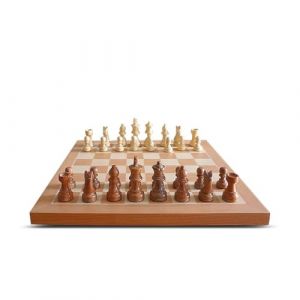 Chessnut Jeu d'échecs Air + électronique, un magnifique échiquier en bois complet avec des reines supplémentaires, des LED, un jeu d'échecs électronique adaptatif à l'IA et une application avec (Chessnut Official, neuf)