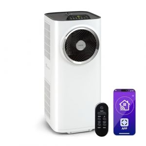 Klarstein Climatiseur Mobile Silencieux, Climatiseur Portable 5 en 1, Mini Climatiseur, Purificateur et Elimination des Odeurs, Mode Nuit, Déshumidificateur d'Air, Faible Conso, 10K BTU, Climatiseurs (Klarstein France, neuf)