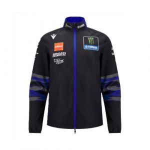 Macron Veste Imperm&eacute;able Team Replica Homme Monster Energy B0F67DDFNPMotoGP (FR/ES, Alpha/lettres, L, Taille normale, Taille normale, Noir/Bleu) (OTRA Shop, neuf)