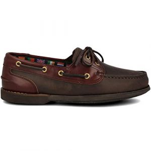 PAYMA - Chaussures Bateau Mocassin de Sport en Cuir pour Hommes. Grandes Tailles. Cuir huil&eacute;. Semelle en Caoutchouc. Marron Huil&eacute;, EU 46 (Calzados Payma, neuf)