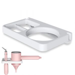 Porte sèche pour sèche-linge montée - support de sèche-cheveux monté sur le mur, organisateur de sèche-cheveux | Support de sécheuse pour sèche-linge monté au mur, Porte de séchage d (queen'style, neuf)