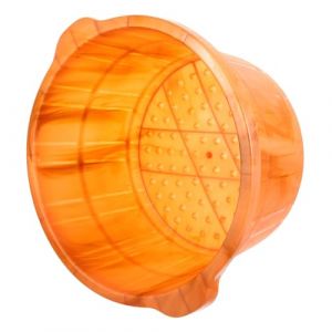 Beavorty Bain De Pieds Spa Maison Grand Bassin En Plastique &Eacute;pais Massage Portable Usage F&eacute;minin Bain Relaxant Bois Grain Naturel (T Innovation&middot;HX, neuf)