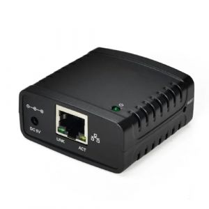 Sirxlevcy Serveur d'impression USB 2.0 LRP Partager Un Réseau LAN Ethernet Imprimantes Adaptateur Secteur HUB USB Serveur d'impression 100 Mbps Prise UE (AnShuoFuDianZi, neuf)