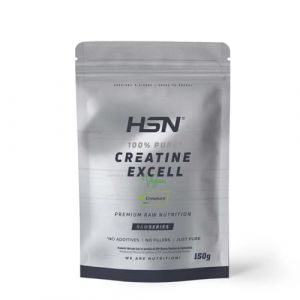 HSN Cr&eacute;atine 100% CREAPURE&reg; en Poudre + SHAKER BILLE M&Eacute;LANGEUSE | Go&ucirc;t Neutre - 150 g | Sceau de Qualit&eacute; Garantie : Pur Monohydrate de Cr&eacute;atine Micronis&eacute;e Sans Additifs Exempte de Contaminants (HSNstore, neuf)