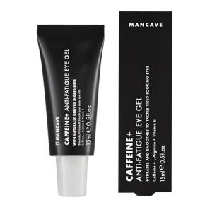 ManCave gel anti-fatigue pour les yeux, lutte contre l'aspect fatigu&eacute; des yeux gr&acirc;ce &agrave; la caf&eacute;ine et &agrave; la vitamine E, formulation naturelle et v&eacute;gane, flacon fabriqu&eacute; &agrave; partir de plastiques recycl&eacute;s (MANCAVE LIMITED, neuf)