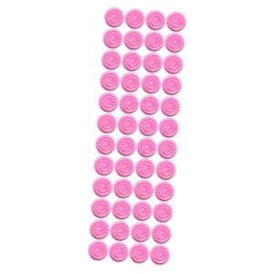 Healeved 60pièces Plaque De Grafting Forme De Fleur Avec Base Pour Extensions De Rose Support Pratique Pour Salon De (Accompany JY, neuf)