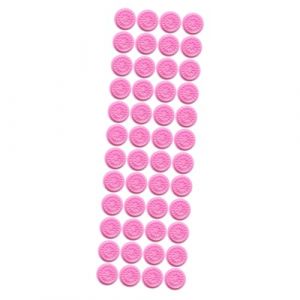 Healeved 60 Pièces Porte-cils Faux Cils Outils D'extension De Cils Support De Palette De Colle Plateau De Pigment De Cils Tampon De Colle Pour Nail Art Se Réconcilier Prototype Rose (Accompany JY, neuf)