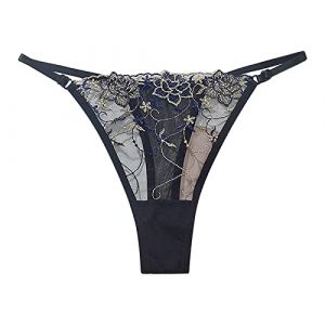 String Ficelle Femme Sexy Érotique String Sexy de Pute Sous Vetements Feminins Culotte Femme Sexy Chic Tanga Sexy Femme Culottes et Slips Petite Culotte Dentelle Lingerie Sexy Femme Coquine Hot (yangmingmingamz, neuf)