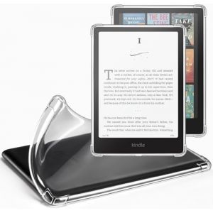 TQQ &Eacute;tui pour Kindle Paperwhite 7" (12&egrave;me g&eacute;n&eacute;ration - 2024) et Kindle Colorsoft Signature Edition, Coque de Protection en TPU Ultra Doux et Flexible pour Kindle Paperwhite 2024 (GAOWANG-EU, neuf)