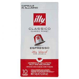 Illy- Cafe Espresso Classico -Compatible Nespresso, 10 capsules - 1 unité (Portugal Essentials - FR, neuf)