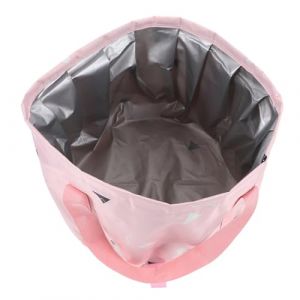 LOORGVEL Bassine Bain Pied Pliable Portable avec Poignée Seau Rétractable Multifonction pour Trempage Bassin pour Voyage et Camping Sac de Rangement Pratique (YANJHG, neuf)