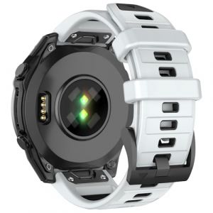 MYSNBKN 26mm Quick Fit Bracelet pour Fenix 8 51mm/Fenix 7X Pro/Fenix 7X/Fenix 6X/Fenix 6X Pro/Fenix 5X/Fenix 5X Plus/Epix Pro 51mm/Fenix 3/Fenix 3 HR (MYSNBKN-FR, neuf)