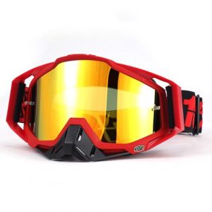 XFSRG Lunette De Cyclisme Polaris&eacute;E Lunettes De Moto Lunettes V&eacute;Lo Masque Ski Protection 100% Anti-Vent Pour Descente Cross & Sports Ext&eacute;Rieurs (ZENITH SHOP, neuf)