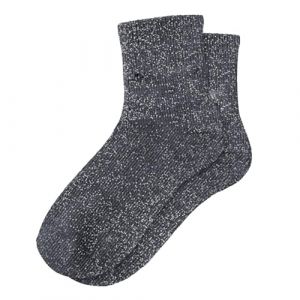 G&eacute;n&eacute;rique Lot Chaussettes Paillettes Femme 1 paire / 4 paires Chaussettes A Paillettes 36-42 Unisexe Chaussette Brillante Multicolore Cadeau Femme Fantaisie (01-Dark Gray, One Size) (guangzhouzhirongmaoyiyouxiangongsi, neuf)