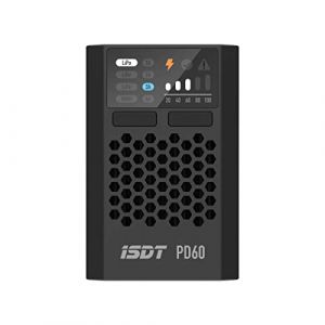 ISDT PD60 Chargeur de batterie Lipo 60 W 6 A pour batteries 1-4S LiPo/Life/Lilon/LiHv/Pb/NiMH RC (ISDT., neuf)