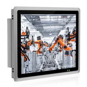 NOQRIN Panel PC Industriel Tout-en-Un 17 Pouces,&Eacute;cran Tactile Capacitif Moniteur,Fanless IP65,Windows OS,VESA,6&times;USB,HDMI,6&times;COM,2&times;LAN,WiFi,pour Kiosques,Automatisation(I3-7100U,16GB RAM 256GB SSD) (Norqin, neuf)