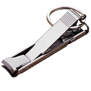 Pince &Agrave; Ongles | Coupe-ongles En Acier Inoxydable Pour Hommes,Coupe-ongles Portables Pour Ongles &Eacute;pais Verrou De S&eacute;curit&eacute; Pliant Ultra Mince Coupe-ouverture &Agrave; Large M&acirc;choire Avec Lime (linkejia, neuf)