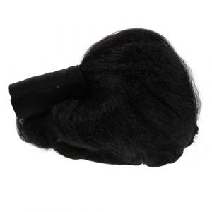 FRCOLOR Postiche de Lutteur Japonais Noir pour Homme en Fibres Synth&eacute;tiques de Style Japonais Confortable pour Cosplay et F&ecirc;tes (Different Quality, neuf)