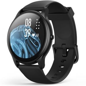 AGPTEK Montre Connect&eacute;e Homme,Smartwatch Bluetooth 5.2 &Eacute;tanche 5ATM Sport Bracelet Connect&eacute; Fitness avec Surveillance de la Pression Cardiaque Podom&egrave;tre Contr&ocirc;le de la Musique pour iOS et Android-Noir (Dreameater, neuf)