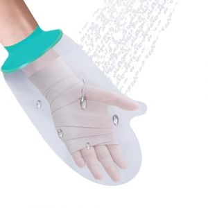 ZFRITP 1 Pcs Protection Platre Bras Enfant,Protection Platre Piscine,Protections Pour Plâtre,Bloccs Protege Platre Enfant,Pour La Douche,Poignet,Fournit Une Protection Imperméable (DanLanYi, neuf)