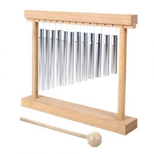 Carillon &agrave; percussion &ndash; Carillon &agrave; vent de table instrument de musique pr&eacute;cis, outil de musique l&eacute;ger, divertissement collaboratif, pour d&eacute;butants, collaboratif, famille, social, hommes et femmes (SuShuot, neuf)