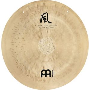 Meinl Sonic Energy WG-TT16 Gong à vent traditionnel avec batteur, 40,6 cm pour la thérapie par le son, la méditation et le yoga en alliage de bronze (Meinl-Shop, neuf)